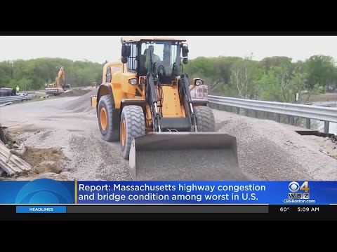 レポート：マサチューセッツ州の高速道路の渋滞と橋の状態は米国で最悪の部類に入る