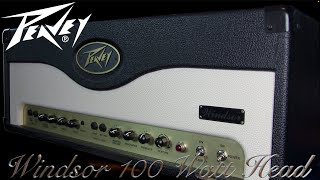 Video thumbnail for Peavey Windsor 100 Watt Head by Cryptic Mask Guitar