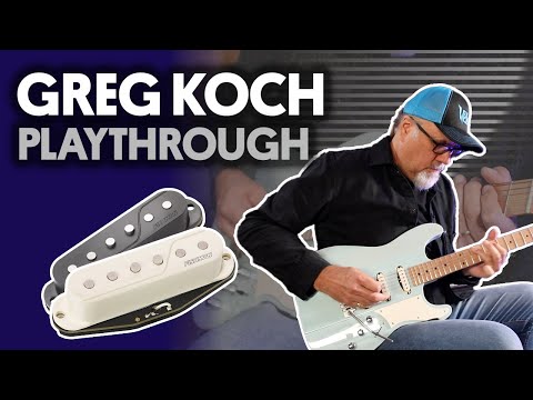 Fishman Greg Koch Signature Series Single Width Pickup Set - Black
