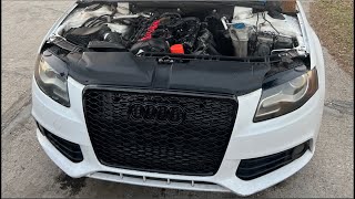 AUDI A4 B8 GETS NEW INTAKE MANIFOLD P2015 FIXED!