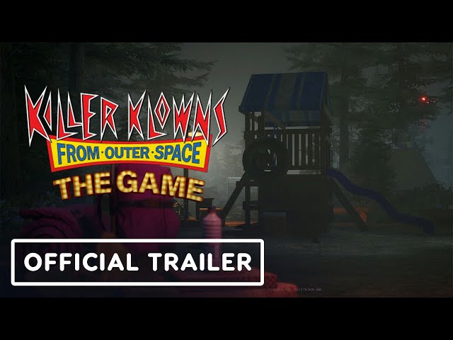 Titulný obrázok Youtube videa s názvom Killer Klowns from Outer Space - Official Trailer | IGN Fan Fest 2024