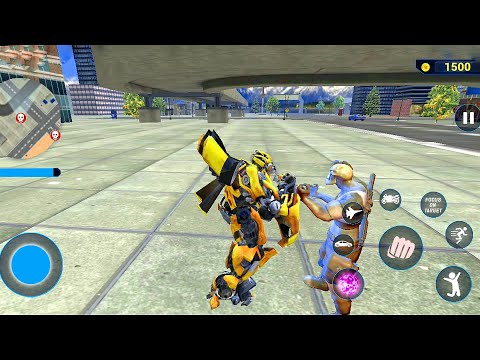 Flying Jet Robot Car Transform Games Android Gameplay – New Robot Game 2020 | BAMG Games