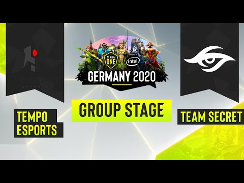 Dota2 - Team Secret vs. Tempo Esports - Game 2 - ESL One Germany 2020 - Group Stage