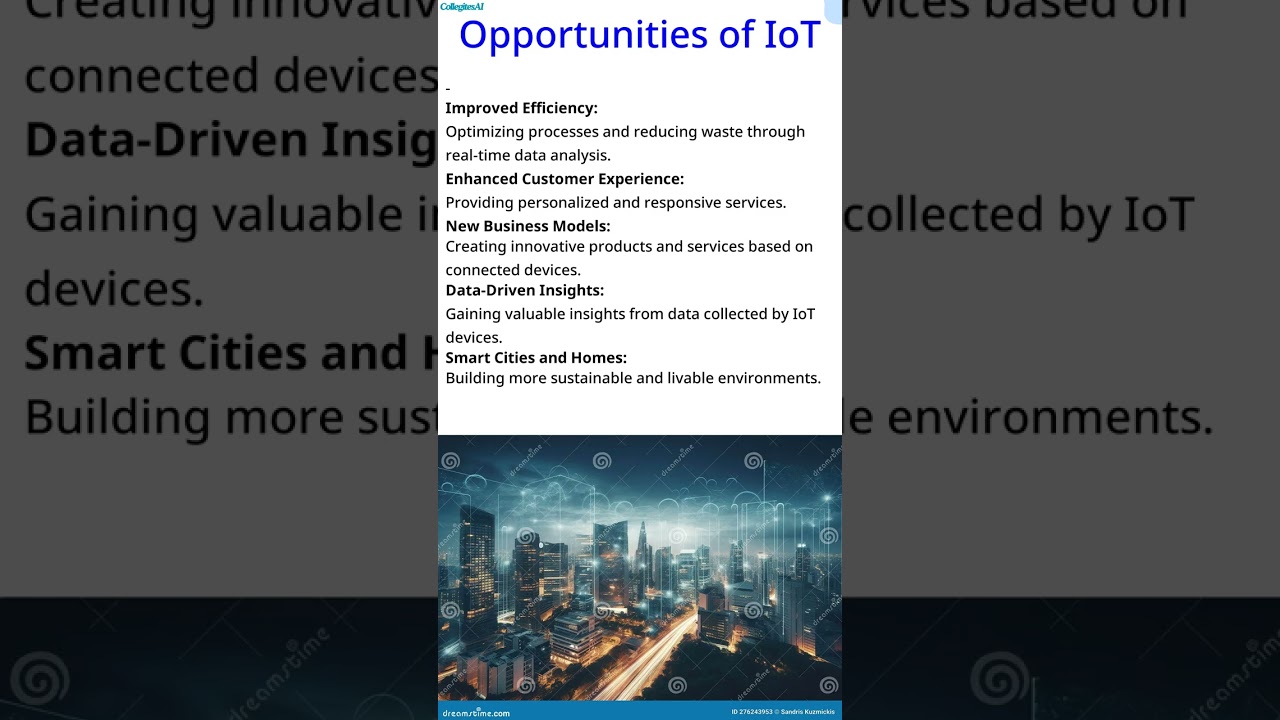 Exploring the Challenges and Opportunities of IoT