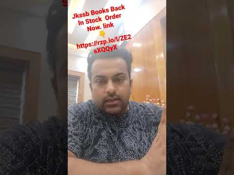 JKSSB ALL IN ONE BOOK | BACK IN STOCK @ORDER NOW #9419145317