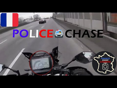 Course poursuite POLICE VS FUGITIF sur le périphérique de Paris #2 - France Dash Cameras