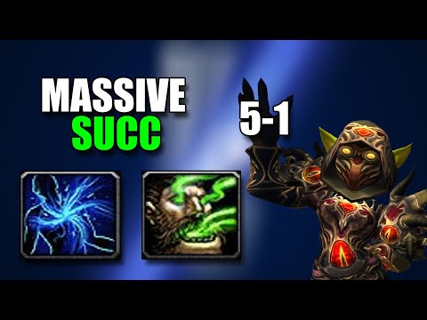 AFFLICTION WARLOCK TRIPPLE SUCCING ENEMIES FOR JUICY RATING