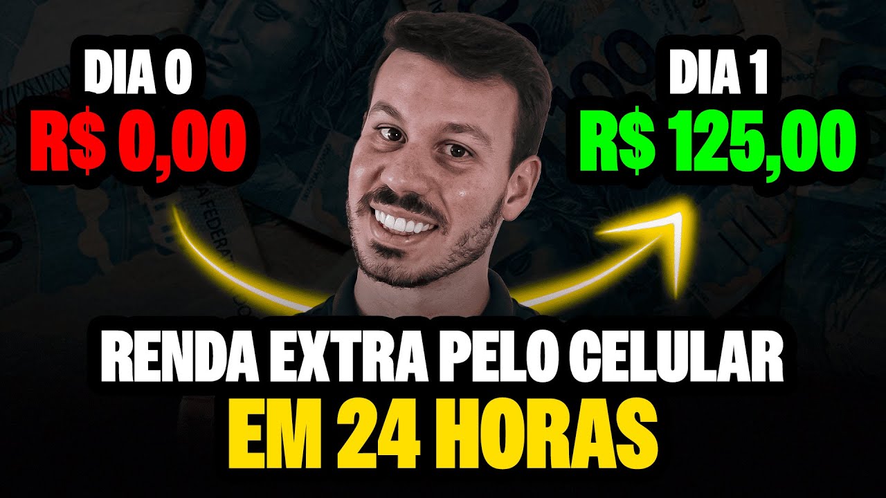 RENDA EXTRA: IMPOSSÍVEL VOCÊ NÃO FAZER R$ 100 POR DIA PELO CELULAR FAZENDO ISSO