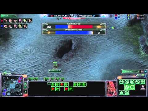 SC2 Leenock vs Violet ZvZ Set 1 Game 5 IPL 5 Grand Finals Starcraft 2 Tournaments