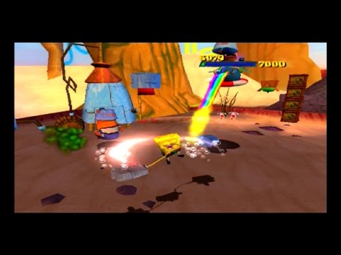 The Spongebob Squarepants Movie PS2 Gameplay