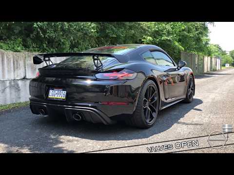 SOUL | Porsche 718 GT4 with Competition Headers + Competition Over Axle Pipes
