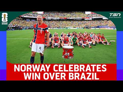 Norway fans perform the Viking row chant at the 2026 FIFA World Cup — click to watch on YouTube