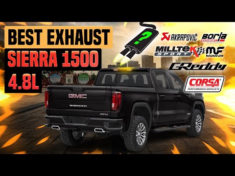 GMC Sierra 1500 Exhaust Sound 4.8L 🔥 Straight Pipe,Review,Upgrade,Mods,Borla,Flowmaster,Corsa,MBRP+