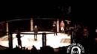 Mayhem Miller enters the ring to SAGE FRANCIS