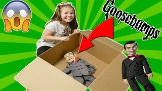 Slappy Mailed Himself To Me! Goosebumps In Real Life! Slappy Scavenger Hunt