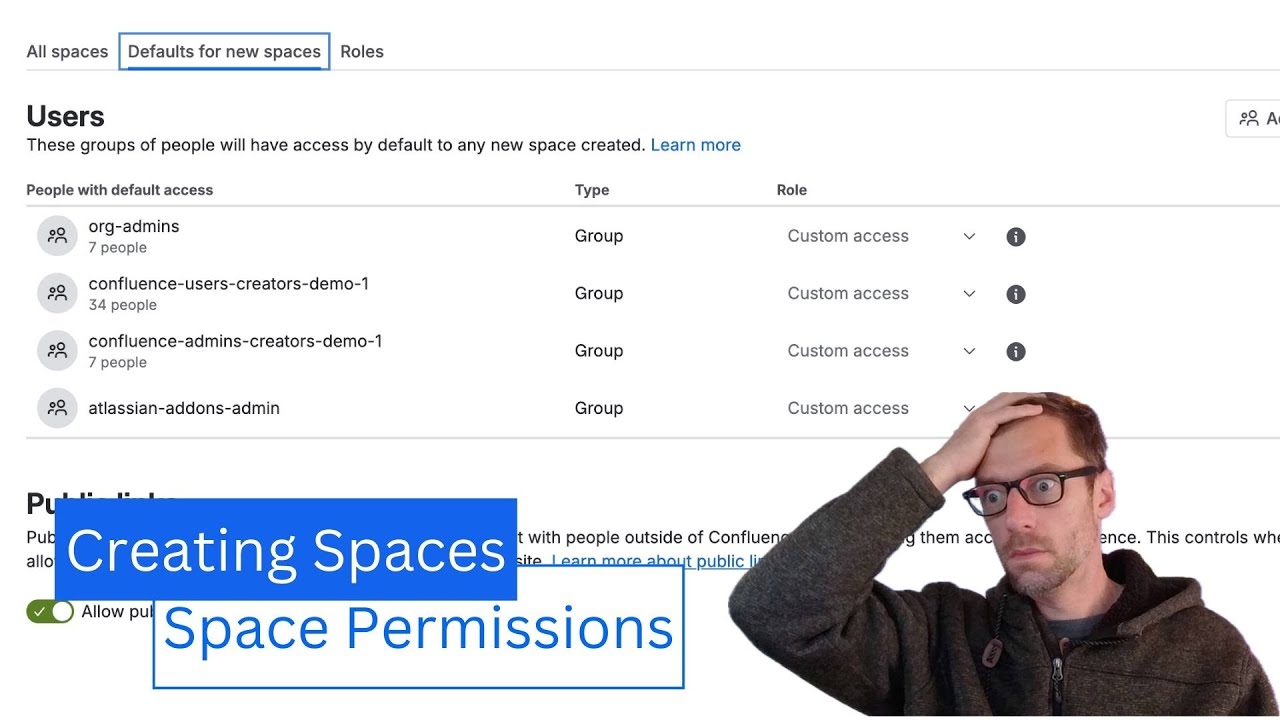 Creating Spaces & Space Permissions | ACP-220 #Confluence Cloud Admin Session #4