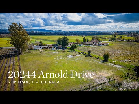 20244 Arnold Drive ~ Sonoma Home & Land for Sale