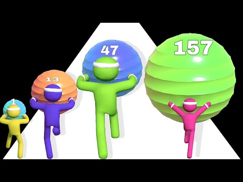GYM  BALL RUN : Level Up Ball Run -   Fun Gameplay