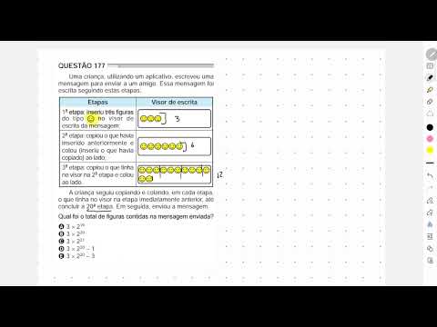 questão 177 enem 2024 prova cinza