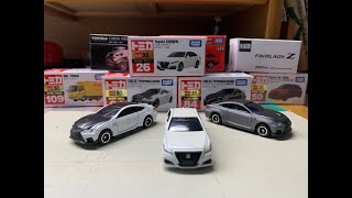 トミカ新車開封動画！12月の新車！No.26トヨタ クラウン他