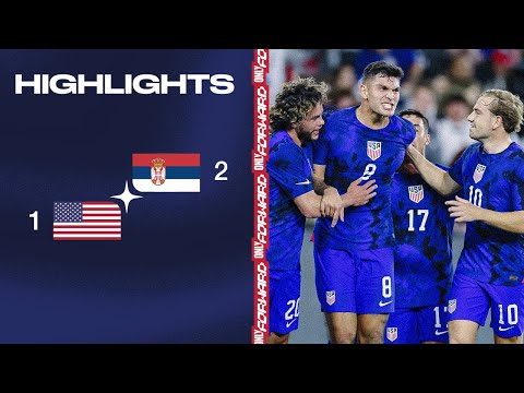 USMNT vs. Serbia: Highlights - Jan. 25, 2023