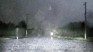 Big hail falls during severe storms in central Oklahoma overnight