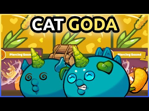 Double Cat Goda! - 3125 MMR Season 21 Gameplay | Axie Infinity