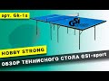 Теннисный стол GSI-Sport Hobby Strong (синий)