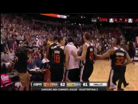 Tyler Ulis Game Winner Suns vs Nuggets July 16 2016