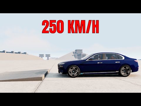 Cars vs Square Speed Bump l BeamNG Drive