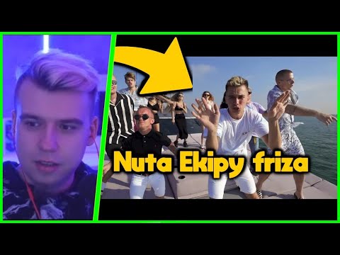 REAKCJA MADZIO NA PIOSENKĘ FRIZA EKIPA - 3KIPA *Był w szoku*
