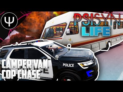 ARMA 3: PsiSyn Life — Camper Van Cop Chase!