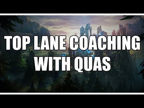 Top Lane Coaching Session with Quas