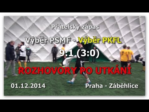Rozhovory po utkání Výběru PSMF proti Výběru PFKL 9:1 (3:0)