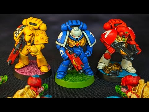Retro Painting: Space Marine Chapters of the 2nd Tyrannic War