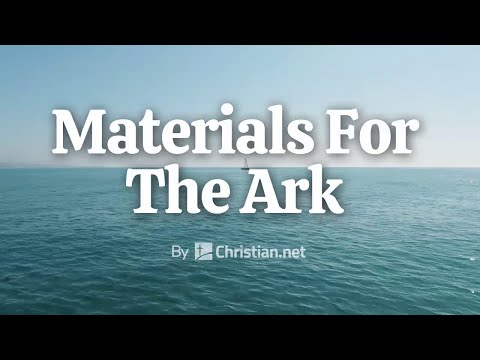 Exodus 37: Materials For The Ark | Bible Stories