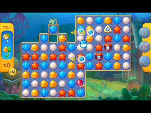 Fishdom 2021 - Level 7275   #playrix #fishdom #gaming