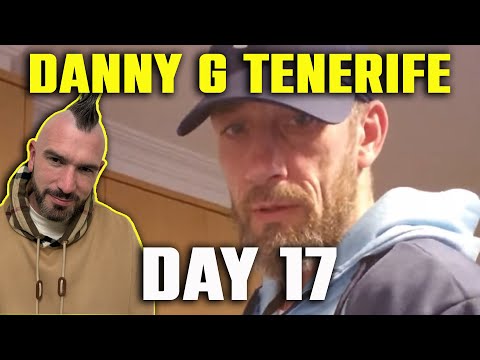 DANNY G IN TENERIFE 2025 "DAY 17" with HEDGEHOG MAN