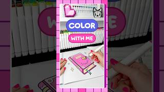 Coloring 90s Diary 💙 #coloring #easycoloring #adultcoloring #easyhobby #anxietyrelief #90snostalgia