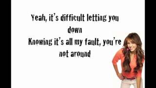 Miley Cyrus-These Four Walls Lyrics