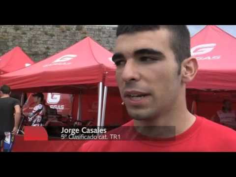"Motor en V" Toni Bou y Jorge Casales en el trial de Baiona (cap.143-05/10/13)