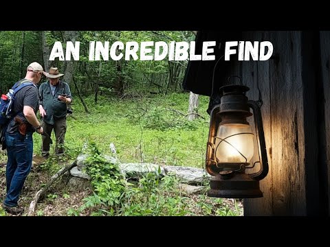 The Ghostly Whispers of a Lost Pioneer Homestead - a mid 1800's map leads the way to this discovery