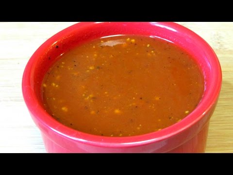 Homemade BBQ Sauce (Low Carb Recipe) Sweet & Tangy Barbecue Sauce
