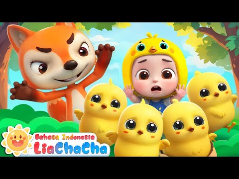 Anak Ayam di Peternakan 🐥🌾 | Lagu Hewan Lucu | Lagu Ayam | Lagu Anak | LiaChaCha Bahasa Indonesia