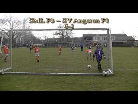 oefenwedstrijd SML F3 -  SV Angeren F1 op 14 maart 2015