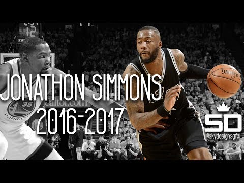 Jonathon Simmons Official 2016-2017 Season Highlights // 6.2 PPG, 2.1 RPG, 1.6 APG