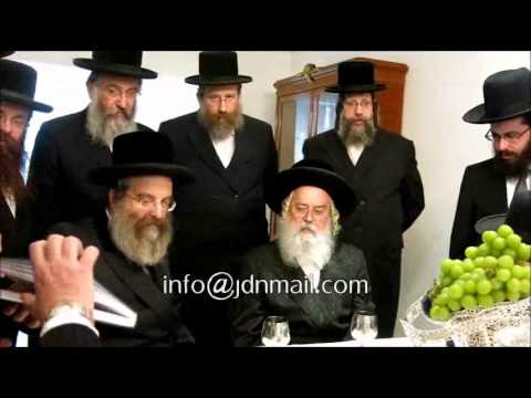 Sadigura Rebbe Visits Skver, Munkatch And Bobov Rebbes In NY - Teves 5774