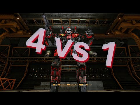 Phoenix Hawk  PXH-1B - 4 vs 1  867 DMG - #mwo #mechwarrioronline #mechwarrior #battletech
