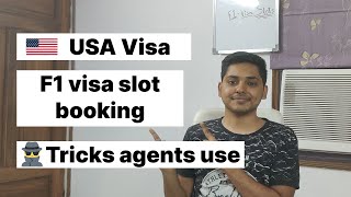 Not able to book F1 visa slots?  Tips and Tricks for F1 visa slot booking || MS in USA
