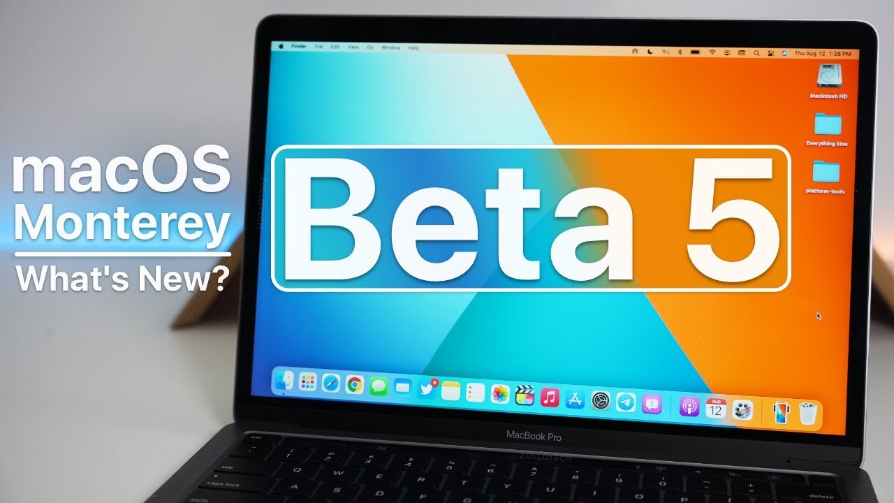 macOS 12 Monterey Beta 5 is Out! - What's New?